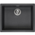 __WYSYŁKA 24H*__ | Zlew REGINOX AMSTERDAM 50 BLACK SILVERY (czarny metaliczny) (R30844)