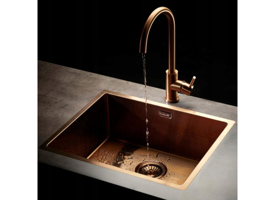 __WYSYŁKA 24H*__ | Zlew REGINOX MIAMI 50X40 stal PVD COPPER (miedź szczotkowana) (R30738)