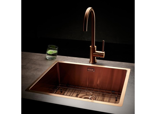 __WYSYŁKA 24H*__ | Zlew REGINOX MIAMI 50X40 stal PVD COPPER (miedź szczotkowana) (R30738)