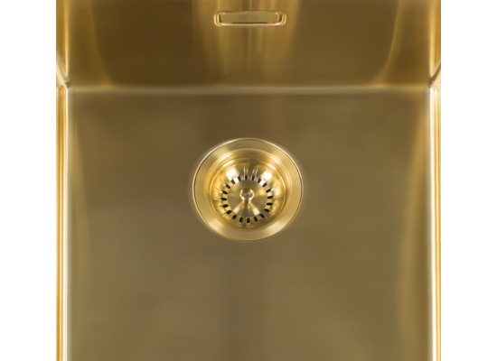 __WYSYŁKA 24H*__ | Zlew REGINOX MIAMI 50X40 stal PVD GOLD (złoty szczotkowany) (R30745)