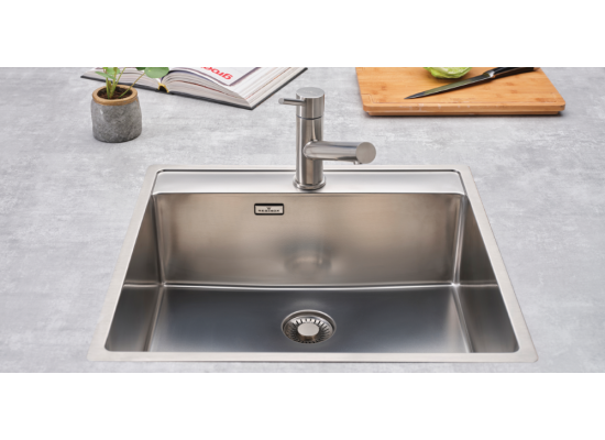 __WYSYŁKA 24H*__ | Zlew REGINOX NEW YORK 50X40 TAPWING stal INOX POLER (R34774)