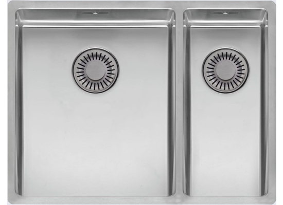 Zlew REGINOX NEW YORK 34X40 + 18X40 stal INOX POLER (R27806)