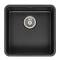 Zlew REGINOX OHIO 40X40 stal JET BLACK (czarny mat) (R32725)