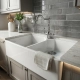 __WYSYŁKA 24H*__ | Zlew ceramiczny REGINOX BELFAST DOUBLE WHITE MATT (biały matowy) (27790159)