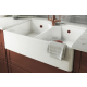 __WYSYŁKA 24H*__ | Zlew ceramiczny REGINOX BELFAST DOUBLE WHITE MATT (biały matowy) (27790159)