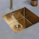 __WYSYŁKA 24H*__ | Zlew REGINOX MIAMI 50X40 stal PVD GOLD (złoty szczotkowany) (R30745)