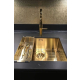 __WYSYŁKA 24H*__ | Zlew REGINOX MIAMI 50X40 stal PVD GOLD (złoty szczotkowany) (R30745)