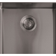 Zlew REGINOX MIAMI 50X40 stal PVD GUN METAL (grafit szczotkowany) (R30721)