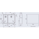 __WYSYŁKA 24H*__ | Zlew REGINOX NEW YORK 18X40 + 34X40 stal INOX POLER (R27844)