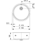 Zlew REGINOX NEW YORK 42 ROUND stal INOX POLER (R36082)