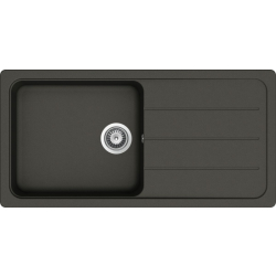 Zlew SCHOCK FORMHAUS D-100L ASPHALT (Cristalite) *** zamów wycięcie otworów GRATIS ***