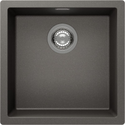 Zlew SCHOCK KAIA N-100 SILVERSTONE (Cristadur) | linia STUDIO