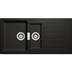 Zlew SCHOCK SIGNUS D-150-FB STONE (na równi z blatem) (Cristadur) | linia STUDIO *** zamów wycięcie otworów GRATIS ***