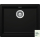 Zlew SCHOCK KIRUNA N-100L NIGHT (Cristadur) | linia STUDIO