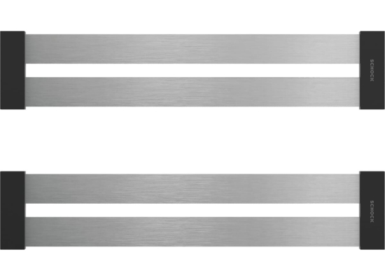 Szyny składane SCHOCK 629738EDM inox (2 szt) do KIRUNA, PREPSTATION