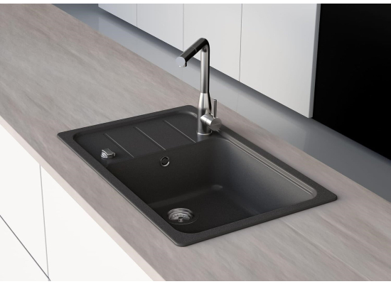 Zlew SCHOCK FORMHAUS D-100LS CROMA (Cristalite) *** zamów wycięcie otworów GRATIS ***