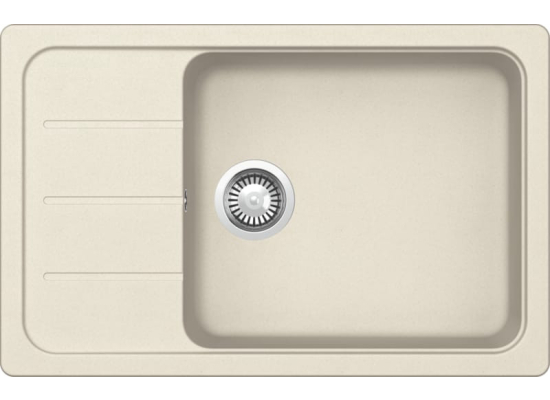 Zlew SCHOCK FORMHAUS D-100LS VANILLA (Cristalite) *** zamów wycięcie otworów GRATIS ***