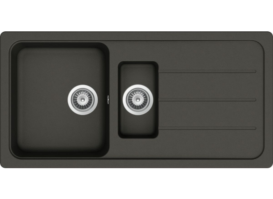 Zlew SCHOCK FORMHAUS D-150L ASPHALT (Cristalite) *** zamów wycięcie otworów GRATIS ***