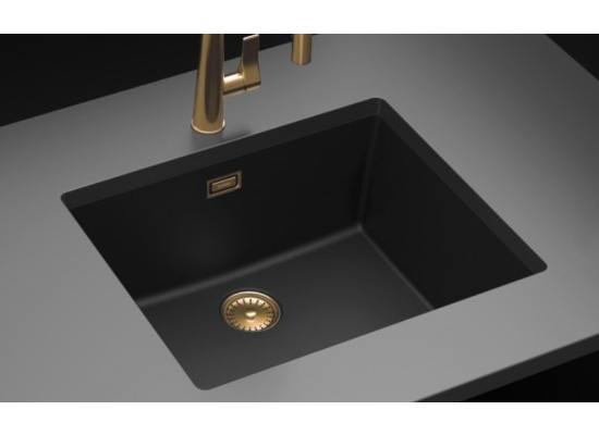 Zlew SCHOCK GREENWICH N-100L SILVERSTONE (Cristadur) | linia STUDIO
