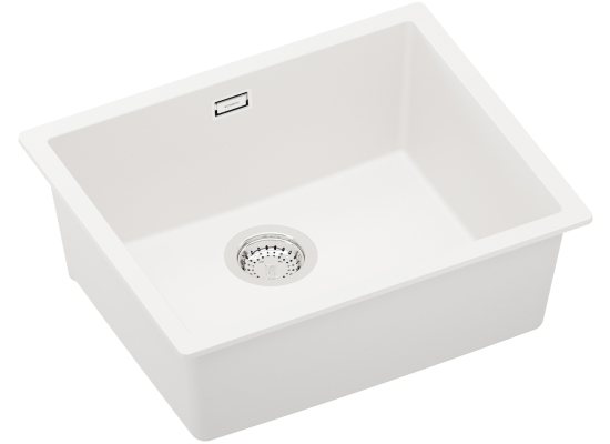 Zlew SCHOCK KAIA N-100L POLARIS (Cristadur) | linia STUDIO