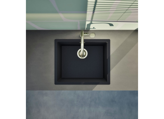 Zlew SCHOCK KAIA N-100L STONE (Cristadur) | linia STUDIO