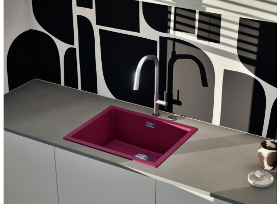 Zlew SCHOCK KAIA N-100L STONE (Cristadur) | linia STUDIO