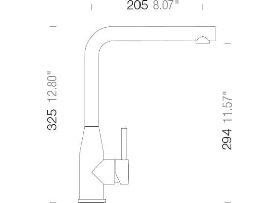 Bateria SCHOCK KETO 518000 EDM stal szczotkowana INOX | linia STUDIO