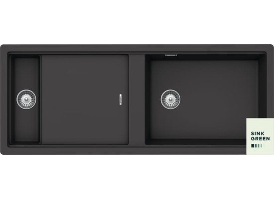 Zlew SCHOCK PREPSTATION D-150 DUSK (Cristadur) | linia STUDIO