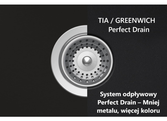 Zlew SCHOCK TIA D-100LS MAGMA (Cristadur) + wkładki GRATIS | linia STUDIO *** zamów wycięcie otworów GRATIS ***