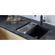 Zlew SCHOCK GREENWICH N-100L SILVERSTONE (Cristadur) | linia STUDIO