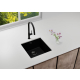 Zlew SCHOCK KAIA N-100 STONE (Cristadur) | linia STUDIO