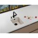 Zlew SCHOCK KAIA N-100S SILVERSTONE (Cristadur) | linia STUDIO