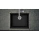 Zlew SCHOCK KIRUNA N-100L-FB NIGHT (Cristadur) | linia STUDIO