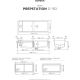 Zlew SCHOCK PREPSTATION D-150-U DUSK (podwieszany pod blat) (Cristadur) | linia STUDIO