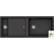 Zlew SCHOCK PREPSTATION D-150 DUSK (Cristadur) | linia STUDIO