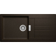 Zlew SCHOCK SIGNUS D-100L BRONZE (Cristadur) *** zamów wycięcie otworów GRATIS ***