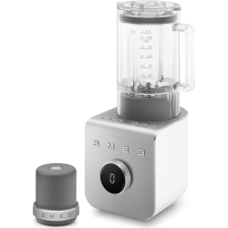 _RABAT_ | wysyłka 24H* | Blender wysokoobrotowy SMEG BLC02WHMEU biały mat | z pompką próżniową | linia COLLEZIONE