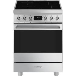 _RABAT_ | wysyłka 24H* | Kuchnia z płytą indukcyjną SMEG C6IMXM2 stal nierdzewna | 60cm | czyszczenie parowe | linia SYMFONIA | + GRATIS blender BLF03