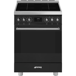 _RABAT_ | wysyłka 24H* | Kuchnia z płytą indukcyjną SMEG C6IPMBM2 czarny mat | 60cm | czyszczenie pyroliza | linia SYMFONIA | + GRATIS blender BLF03BL