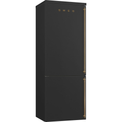 _RABAT_ | Lodówka wolnostojąca SMEG FA8005LAO6 antracytowy | zawias LEWY | 196cm | NoFrost (pełny) | linia COLONIALE