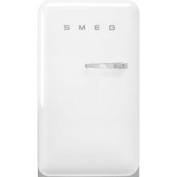 _RABAT_ | Lodówka wolnostojąca SMEG FAB10LWH6 biały | zawias LEWY | 96cm | linia 50's STYLE