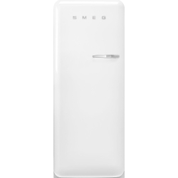_RABAT_ | wysyłka 24H* | Lodówka wolnostojąca SMEG FAB28LWH6 biały | zawiasy po LEWEJ | 150cm | linia 50's STYLE