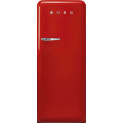 _RABAT_ | Lodówka wolnostojąca SMEG FAB28RRD6 czerwony | zawiasy po PRAWEJ | 150cm | linia 50's STYLE