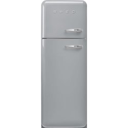 _RABAT_ | Lodówka wolnostojąca SMEG FAB30LSV6 srebrny | zawiasy po LEWEJ | 172cm | linia 50'S STYLE