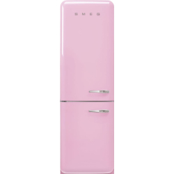 _RABAT_ | Lodówka wolnostojąca SMEG FAB32LPK6 pastelowy róż | zawiasy po LEWEJ | 197cm | linia 50'S STYLE