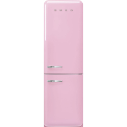 _RABAT_ | Lodówka wolnostojąca SMEG FAB32RPK6 pastelowy róż | zawiasy po PRAWEJ | 197cm | linia 50'S STYLE
