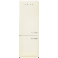 _RABAT_ | Lodówka wolnostojąca SMEG FAB38LCR6 kremowy | zawiasy po LEWEJ | 205cm | linia 50'S STYLE