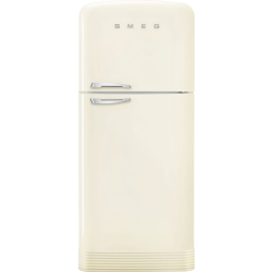 _RABAT_ | Lodówka wolnostojąca SMEG FAB50RCR5 kremowy | zawiasy po PRAWEJ | 188cm | linia 50's STYLE