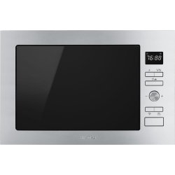 _RABAT_ | wysyłka 24H* | Kuchenka mikrofalowa SMEG FMI425X stal nierdzewna | linia SELEZIONE