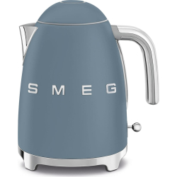 _RABAT_ | wysyłka 24H* | Czajnik SMEG KLF03SBMEU storm blue mat | pojemność 1,7 l | linia 50's STYLE